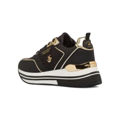 Sneakers nere da Donna con dettagli oro Beverly Hills
