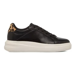 Sneakers nere da Donna con inserto animalier leopardato Lora Ferres