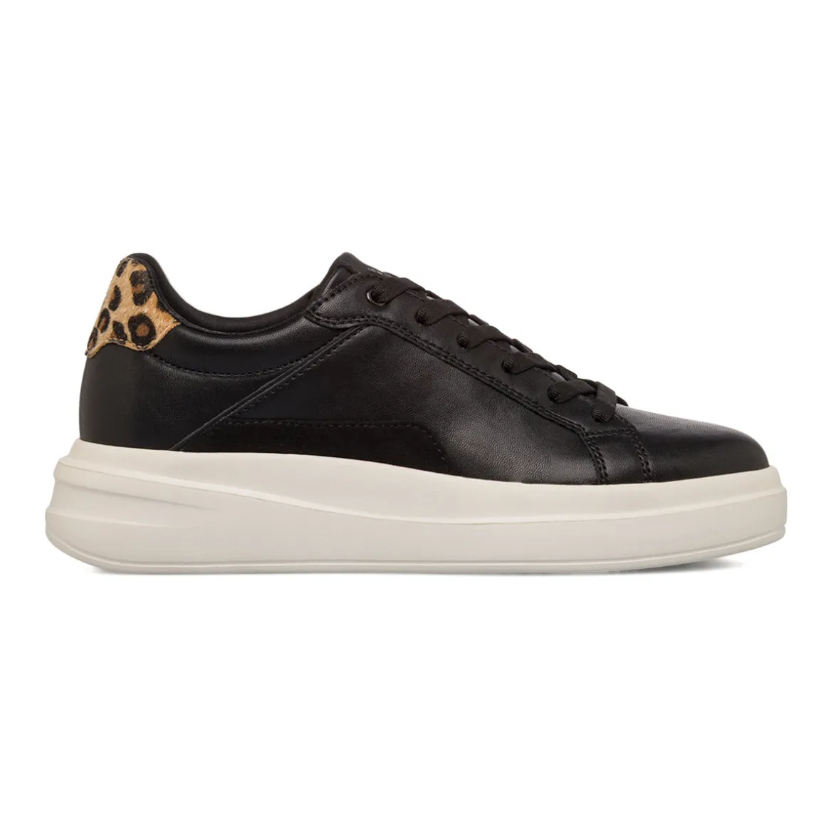 Sneakers nere da Donna con inserto animalier leopardato Lora Ferres