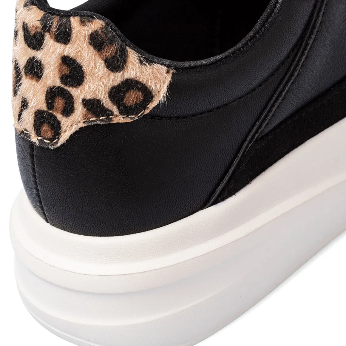 Sneakers nere da Donna con inserto animalier leopardato Lora Ferres