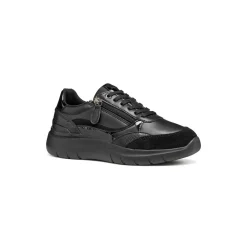 Sneakers nere da Donna Geox con suola traspirante e zip