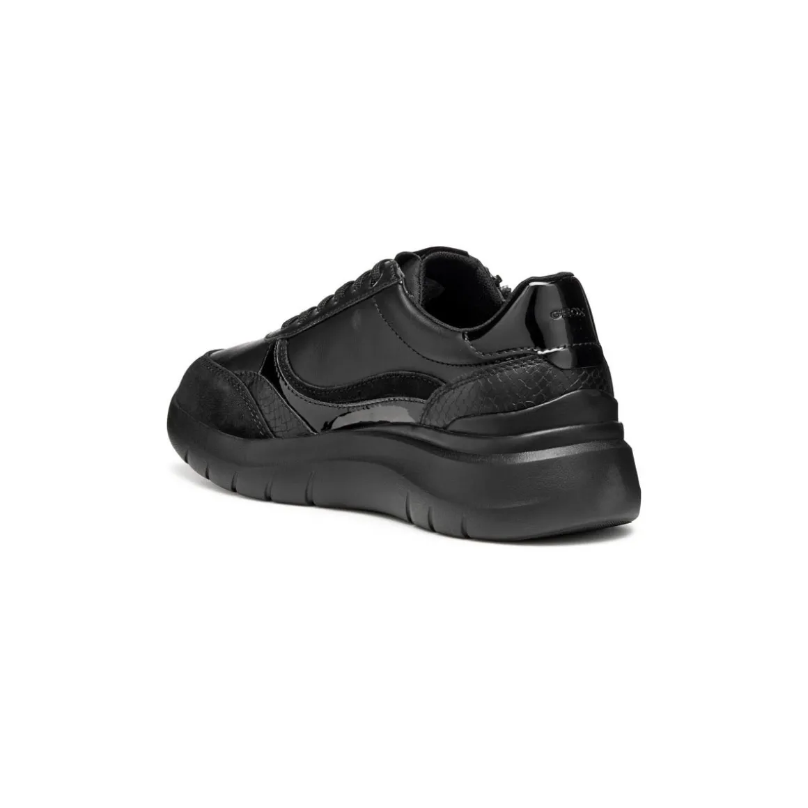 Sneakers nere da Donna Geox con suola traspirante e zip