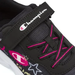 Sneakers nere da Ragazza Champion con luci e strappo