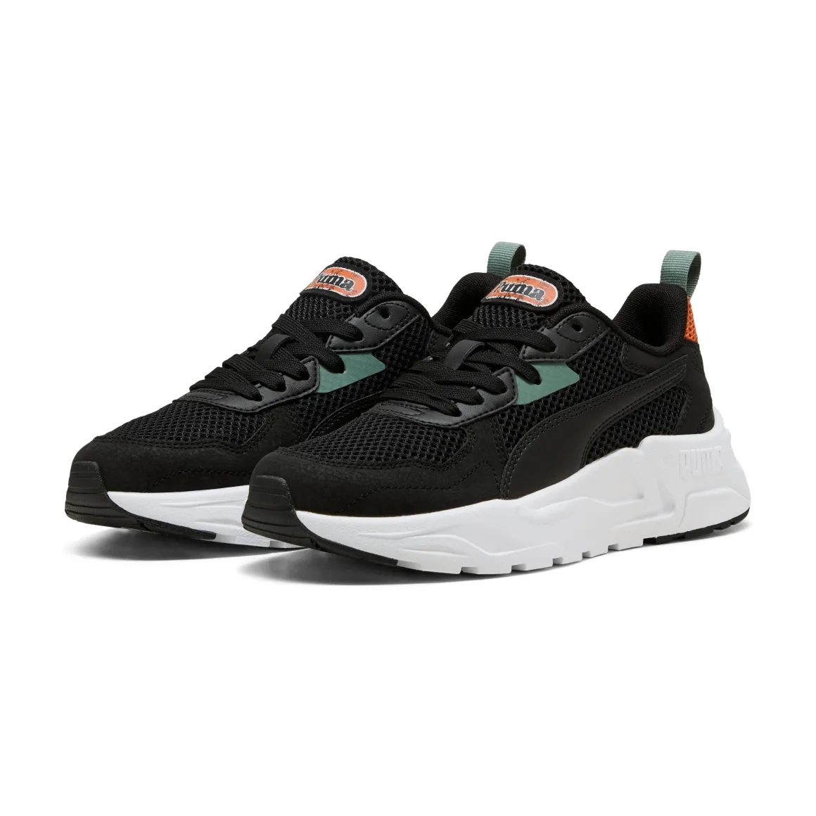 Sneakers nere da ragazzo in tessuto mesh Puma Trinity Lite MID 90s