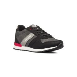 Sneakers nere da uomo con logo laterale Ducati