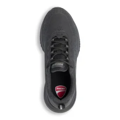 Sneakers nere da uomo con dettagli in rilievo e logo Ducati Rain