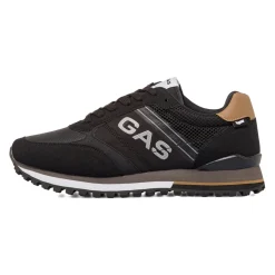 Sneakers nere da Uomo con dettagli in tessuto Gas