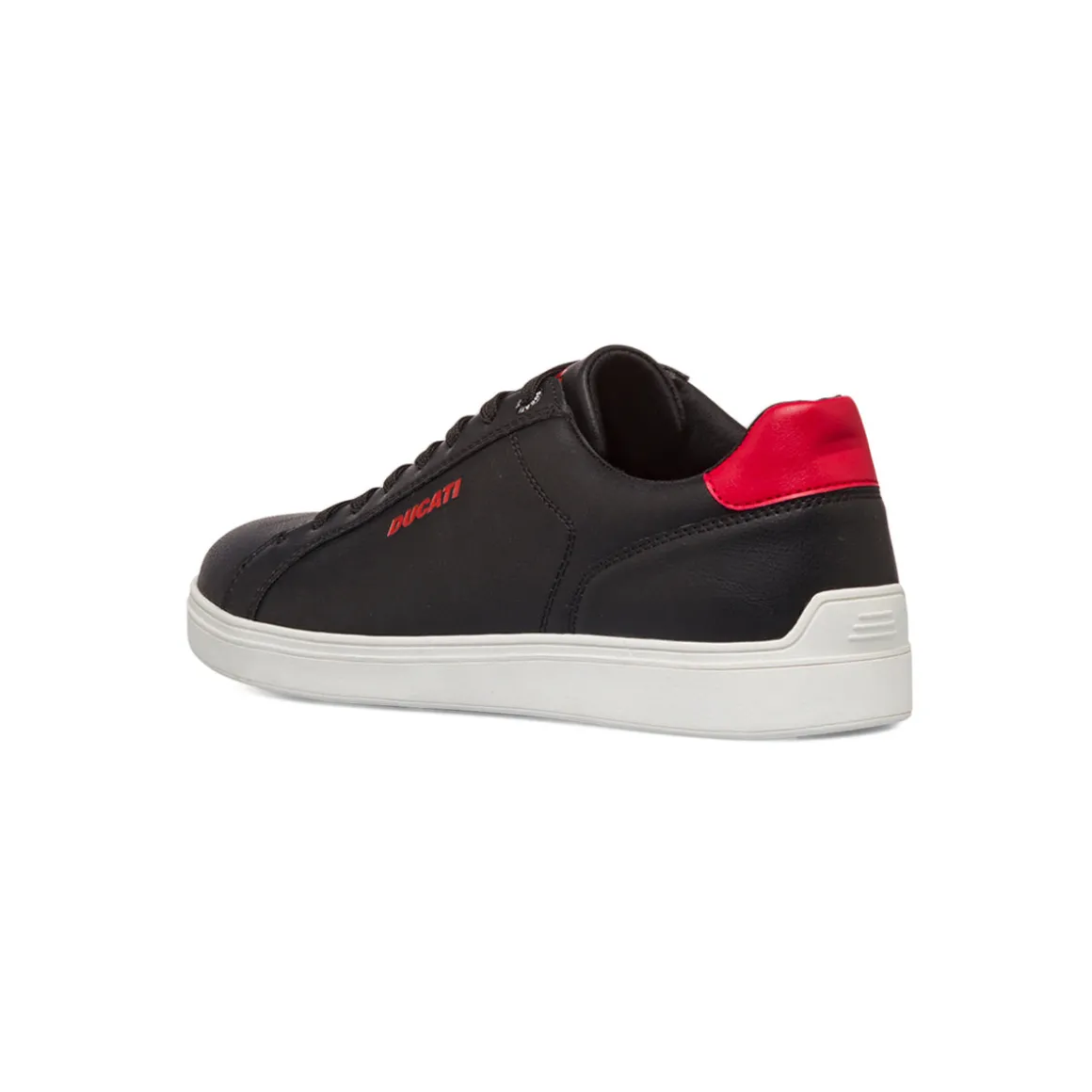 Sneakers nere da Uomo con logo rosso Ducati
