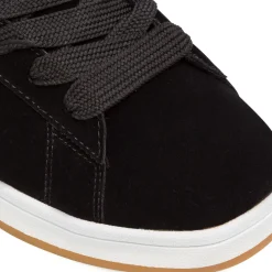 Sneakers Nere effetto velluto con logo Everlast