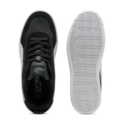 Sneakers nere platform da donna con dettagli effetto scamosciato Puma Court Lally Skye