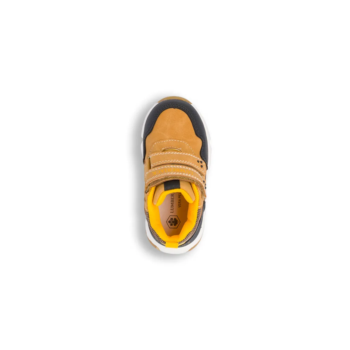 Sneakers ocra con strappo Primi passi Bambino Lumberjack