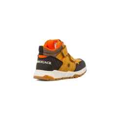 Sneakers ocra da Bambino con dettagli neri Lumberjack