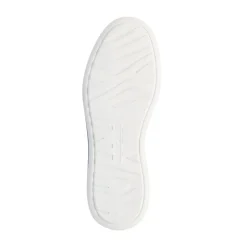 Sneakers platform bianche da donna con dettaglio argento Americanino