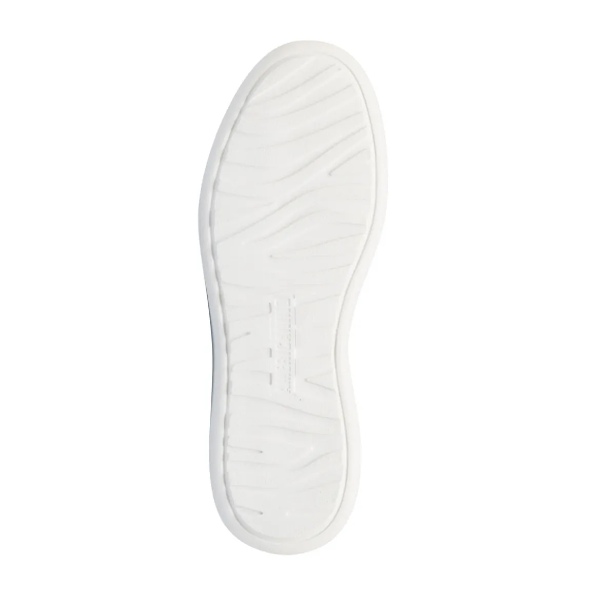 Sneakers platform bianche da donna con dettaglio argento Americanino