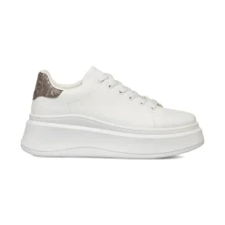 Sneakers platform da donna bianche Lora Ferres