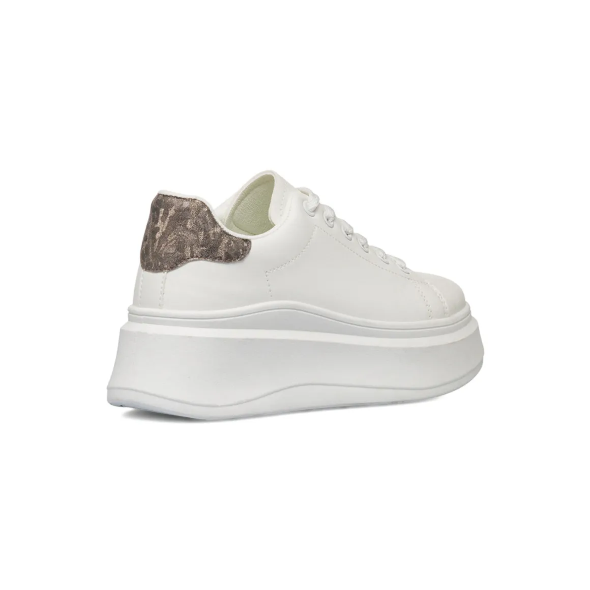 Sneakers platform da donna bianche Lora Ferres