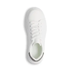 Sneakers platform da donna bianche Lora Ferres