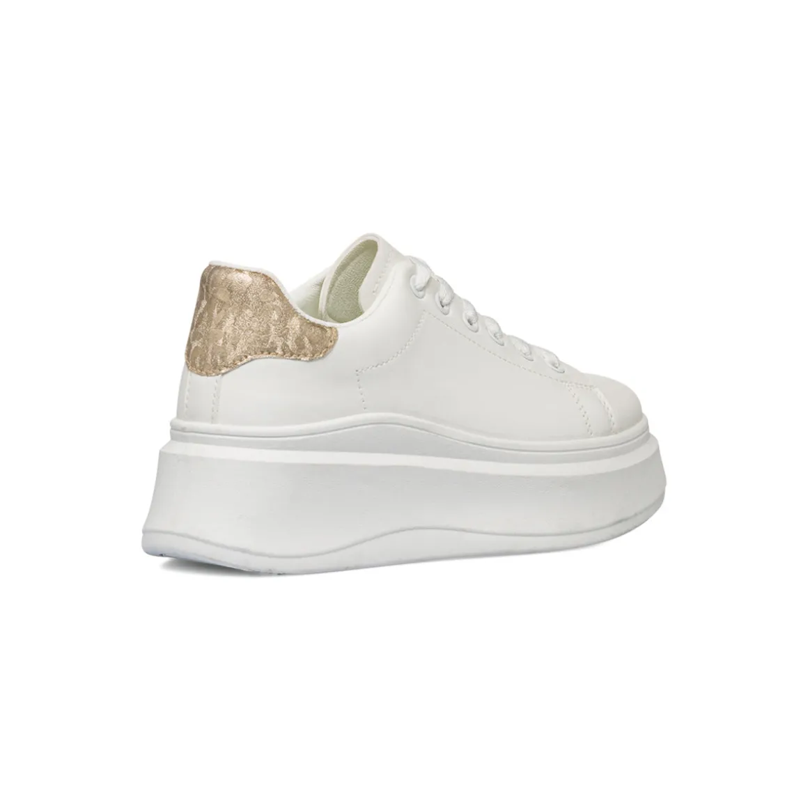 Sneakers platform da donna bianche Lora Ferres