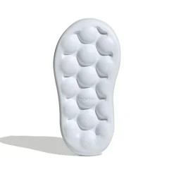 Sneakers primi passi bianche da bambina con dettagli iridescenti adidas Grand Court 2.0 CF I