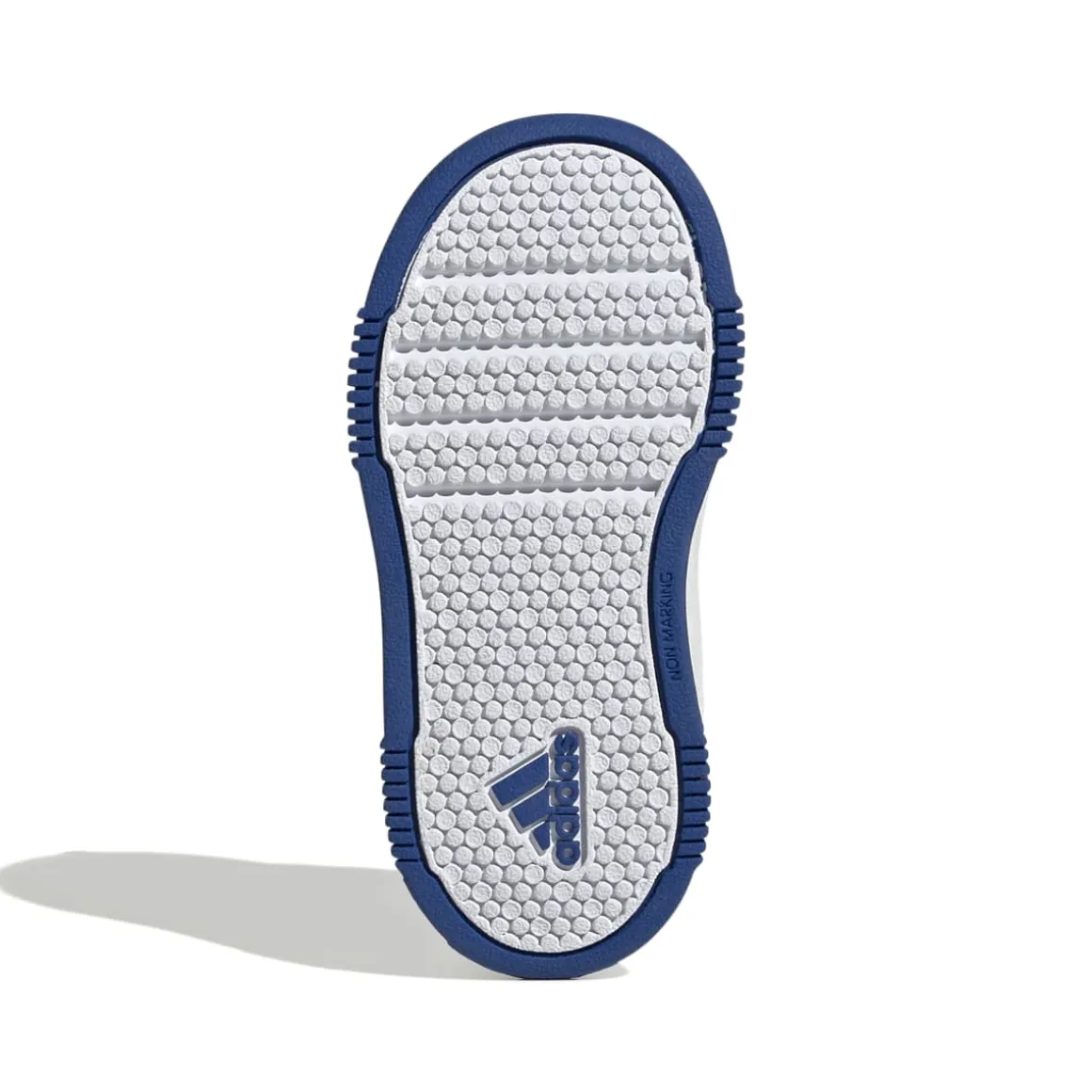 Sneakers primi passi bianche da bambino con dettagli gialli e blu adidas Tensaur Sport 2.0 CF I
