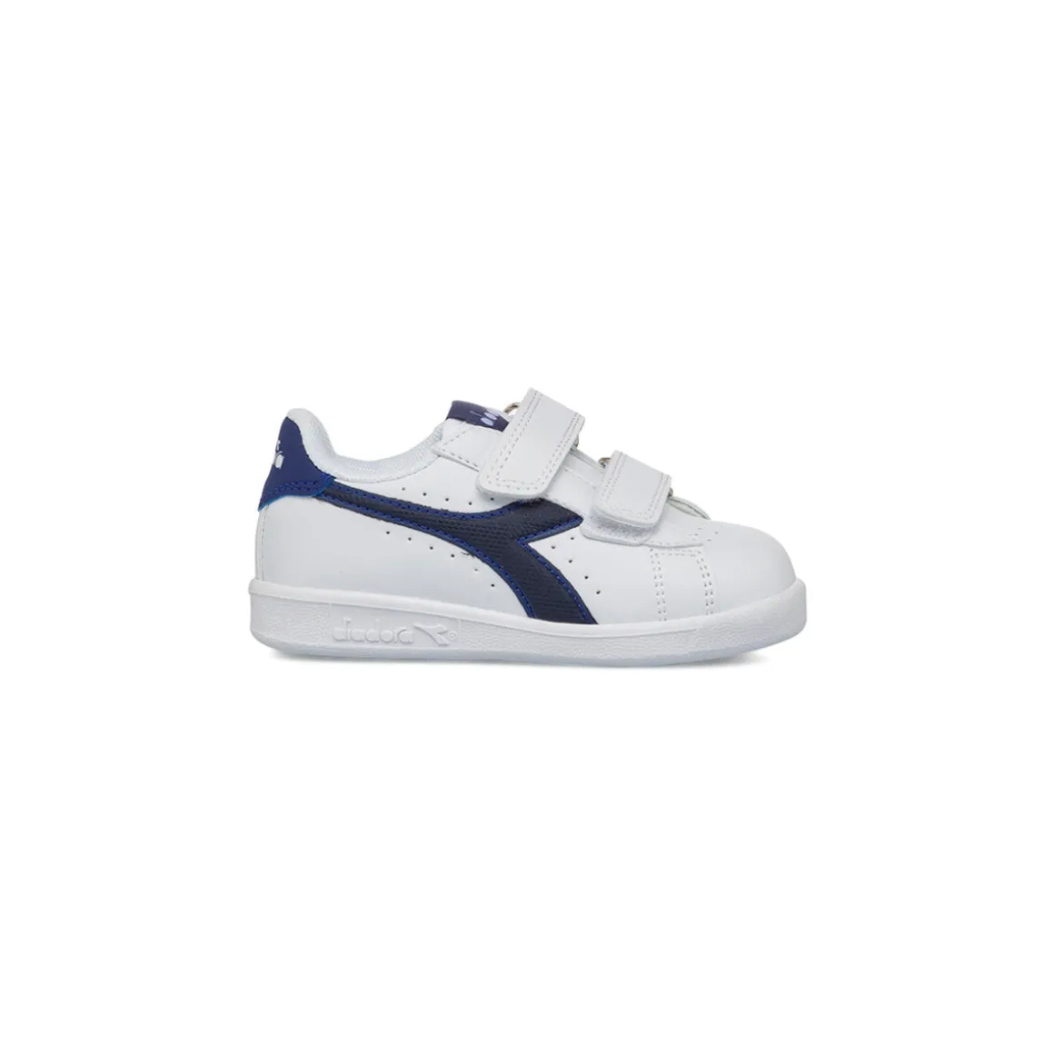 Sneakers Primi passi bianche da Bambino e Bambina con dettaglio blu Diadora