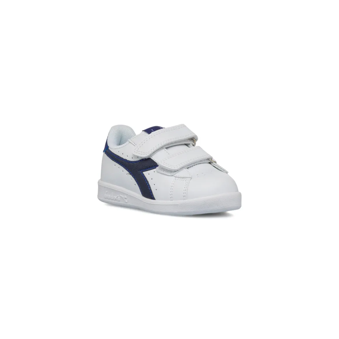 Sneakers Primi passi bianche da Bambino e Bambina con dettaglio blu Diadora