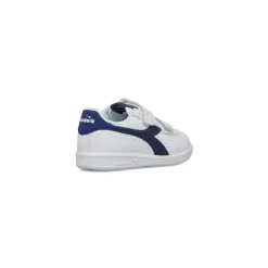 Sneakers Primi passi bianche da Bambino e Bambina con dettaglio blu Diadora