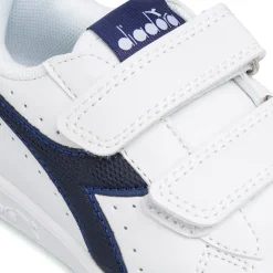 Sneakers Primi passi bianche da Bambino e Bambina con dettaglio blu Diadora