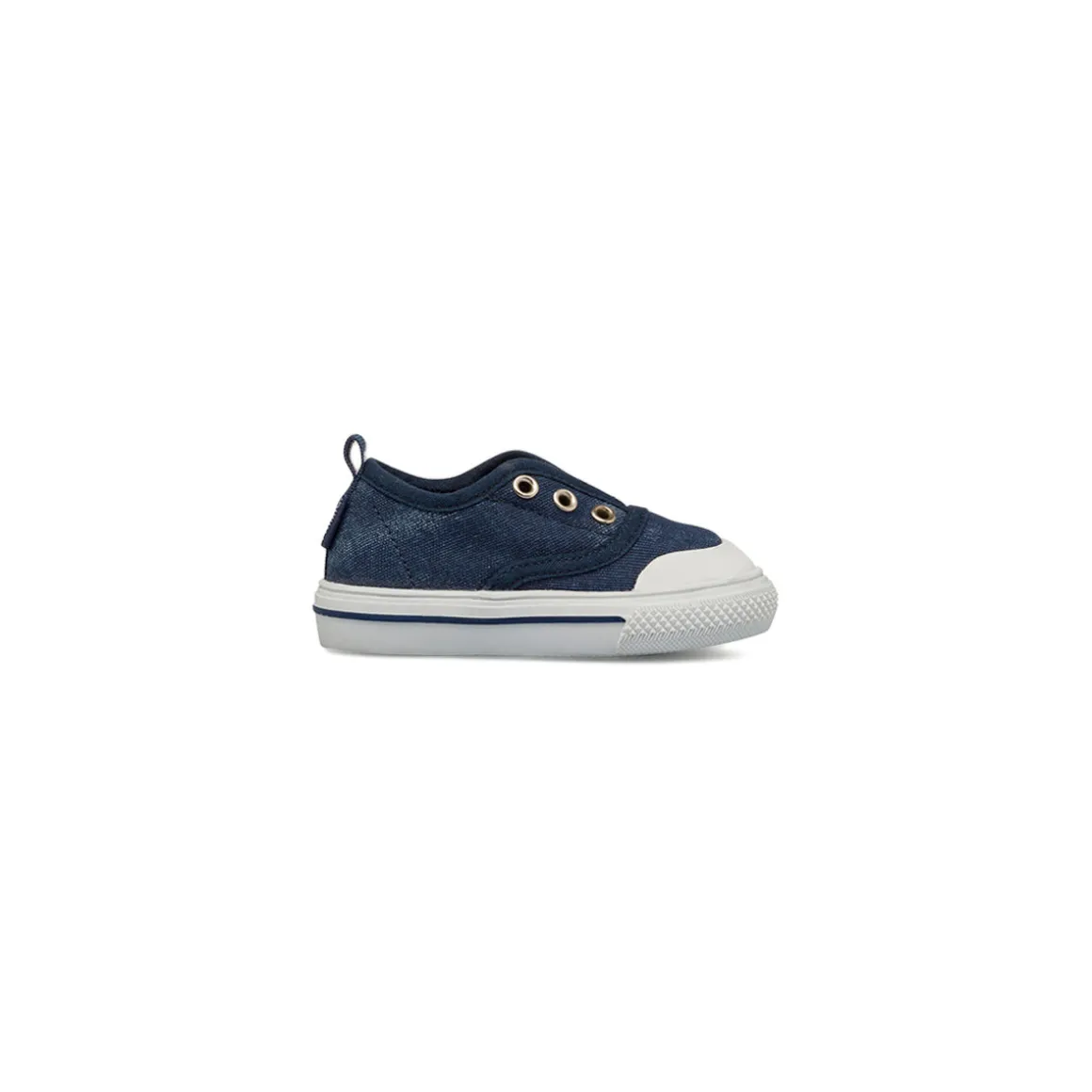 Sneakers Primi passi blu effetto jeans da Bambino in tessuto Primigi