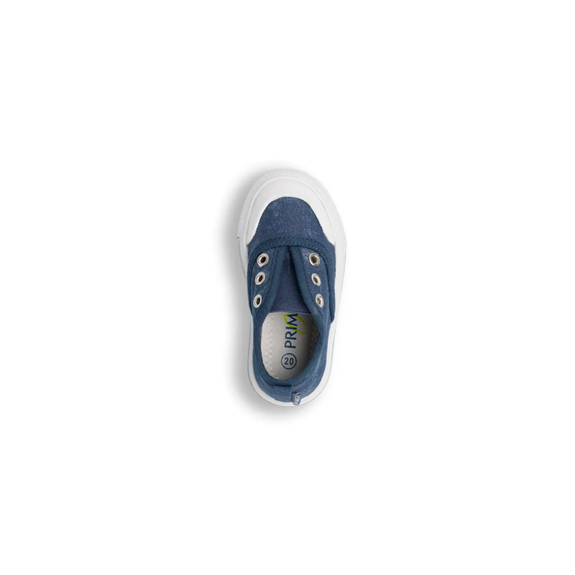Sneakers Primi passi blu effetto jeans da Bambino in tessuto Primigi