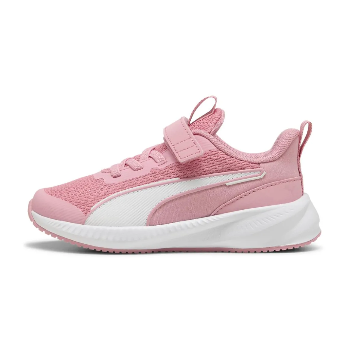 Sneakers rosa con strappo da Bambina Puma Flyer 3