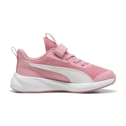 Sneakers rosa con strappo da Bambina Puma Flyer 3