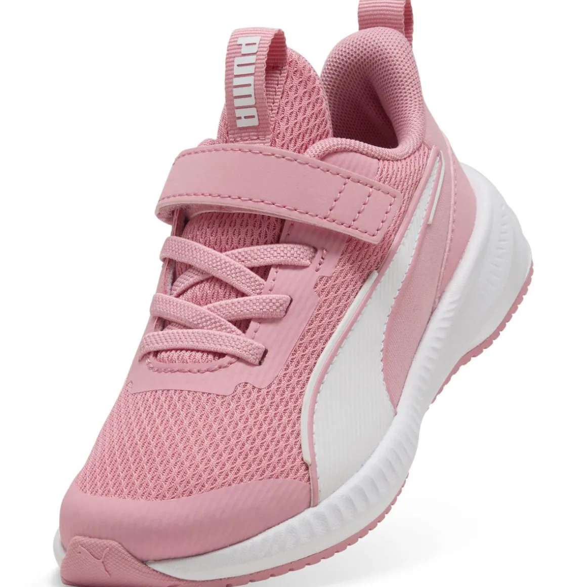 Sneakers rosa con strappo da Bambina Puma Flyer 3