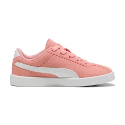 Sneakers rosa da Bambina con logo bianco laterale Puma Club II PS Pink Fruit