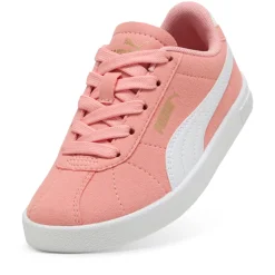 Sneakers rosa da Bambina con logo bianco laterale Puma Club II PS Pink Fruit