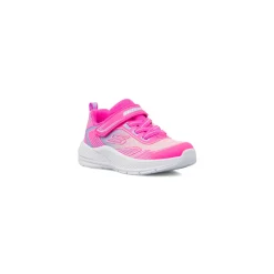 Sneakers rosa da Bambina con strappo Skechers Microspec Advance