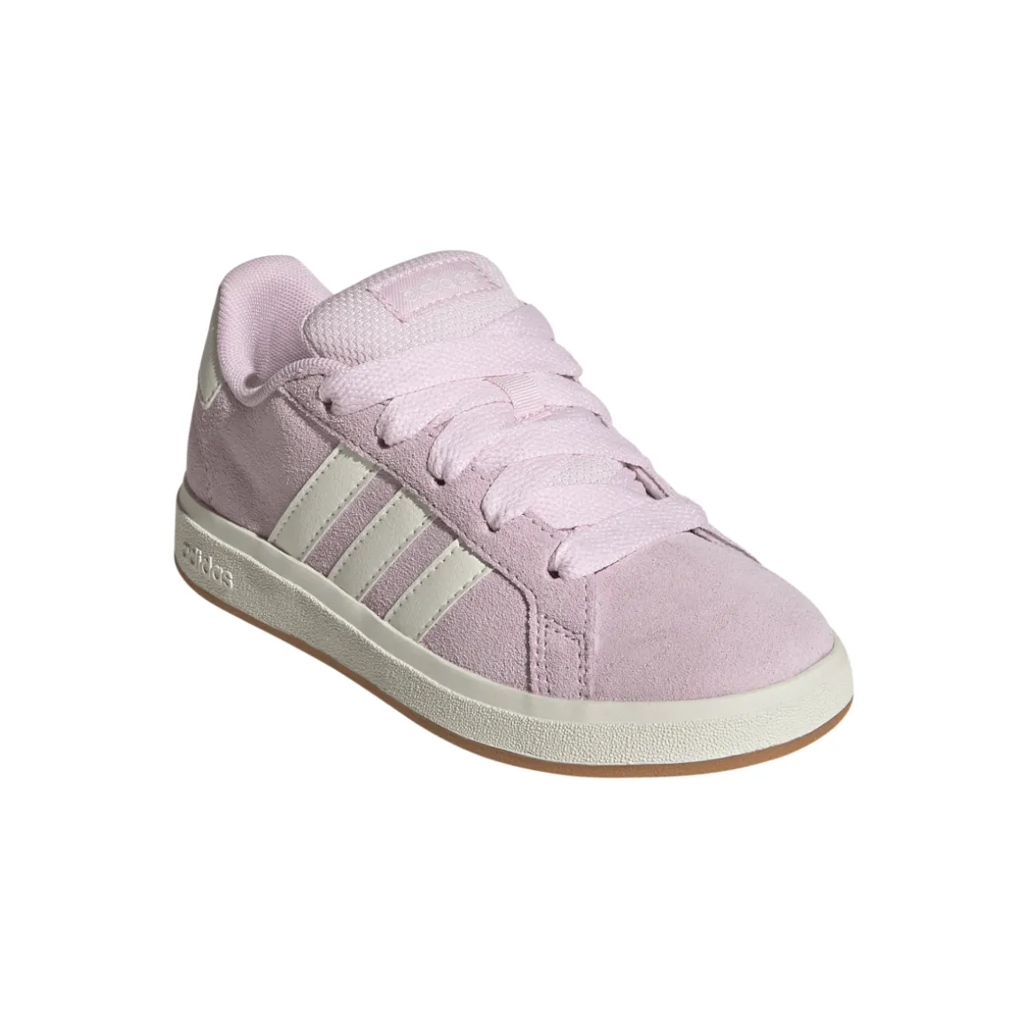 Sneakers rosa da Bambina effetto scamosciato GRAND COURT 00s adidas