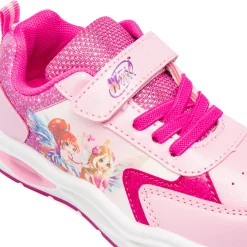 Sneakers rosa da Bambina con Luci e strappo Winx