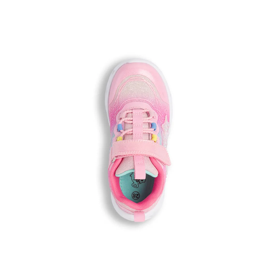 Sneakers rosa da Bambina con Luci nella suola Le scarpe di Alice