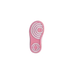 Sneakers rosa primi passi con dettagli argento e oro Le Scarpe di Alice