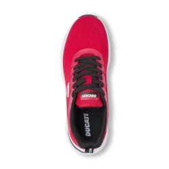 Sneakers rosse con ammortizzazione ad aria da Uomo Ducati