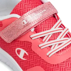 Sneakers Rosso da Bambina e Ragazza con chiusura a strappo Champion Softy Evolve