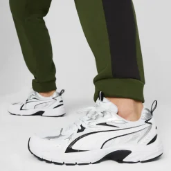 Sneakers Rétro bianche da uomo con dettagli argento e neri Puma Milenio Tech