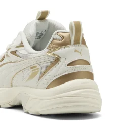 Sneakers Rétro biannco off-white e oro da Donna Puma Milenio Tech