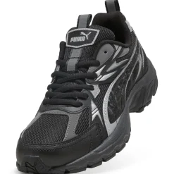 Sneakers Rétro nere e argento da Donna Puma Milenio Tech