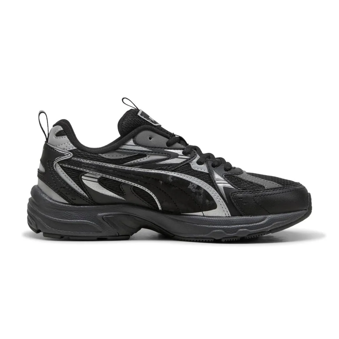 Sneakers Rétro nere e argento da Donna Puma Milenio Tech