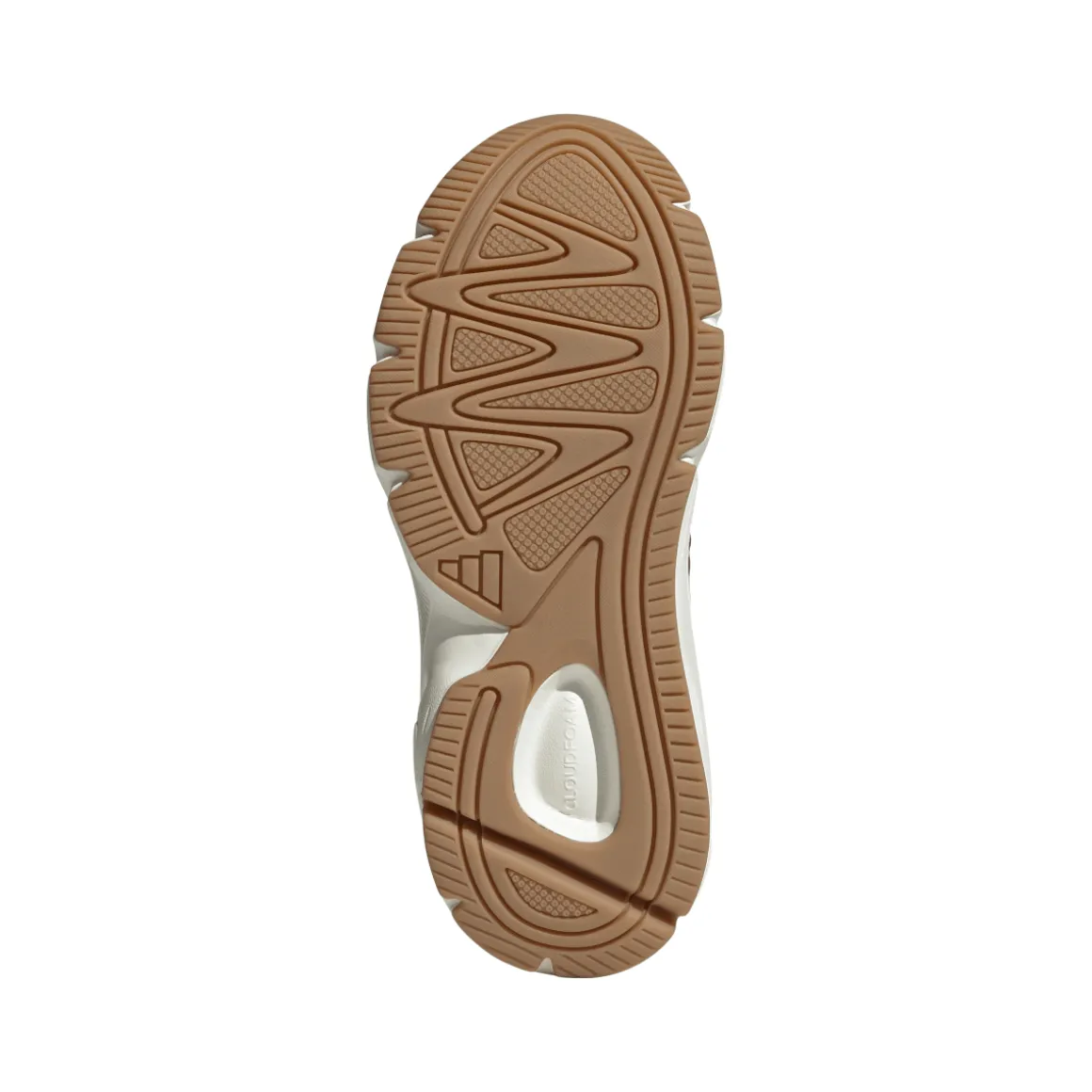 Sneakers Rétro ragazzo e ragazza grigie e bianche adidas Crazychaos 2000