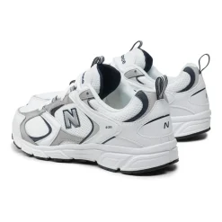 Sneakers Rétro Uomo bianche con dettagli neri New Balance 408