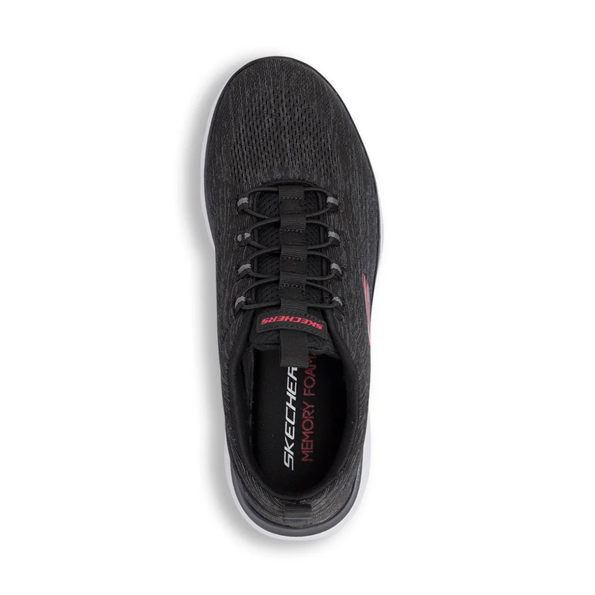 Sneakers slip on nere da Uomo in Memory Foam Skechers Summits