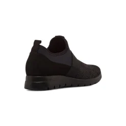 Sneakers Slip-on nere da Donna con fascia elastica Fly Flot